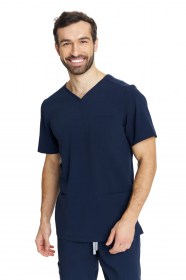 1-bluzka-męska-scrubs-basic-navy-1