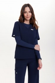 6-bluzka-damska-scrubs-basic-one-pocket-navy-2